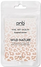 Духи, Парфюмерия, косметика Силиконовые молды для верхних форм - PNB Wild Nature Nail Art Molds Leopard Accent