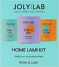 Парфумерія, косметика УЦІНКА Набір для ламінування брів - Joly:Lab Home Lami Kit *