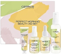 Духи, Парфюмерия, косметика Набор - Catrice Perfect Morning Beauty Aid (l/balm/15ml + fix/spray/50ml + ser/32ml + mist/100ml)