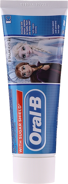 Детская зубная паста "Холодное сердце II" - Oral-B Junior Frozen II Toothpaste — фото N3