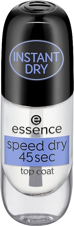 Топове покриття для нігтів - Essence Speed Dry 45sec Top Coat — фото N1