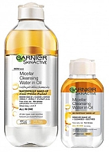 Парфумерія, косметика Набір - Garnier Skin Active (micellar/water/400ml + micellar/water/100ml)