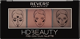 Палетка для контурингу - Revers HD Beauty Procontour Palette — фото N2