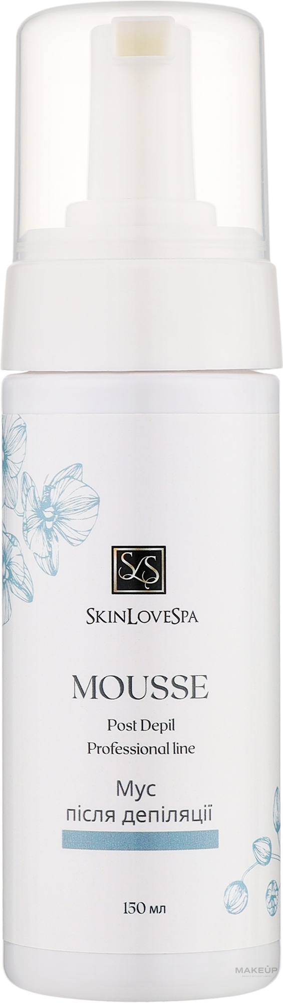 Мус для завершення процедури депіляції - SkinLoveSpa — фото 150ml