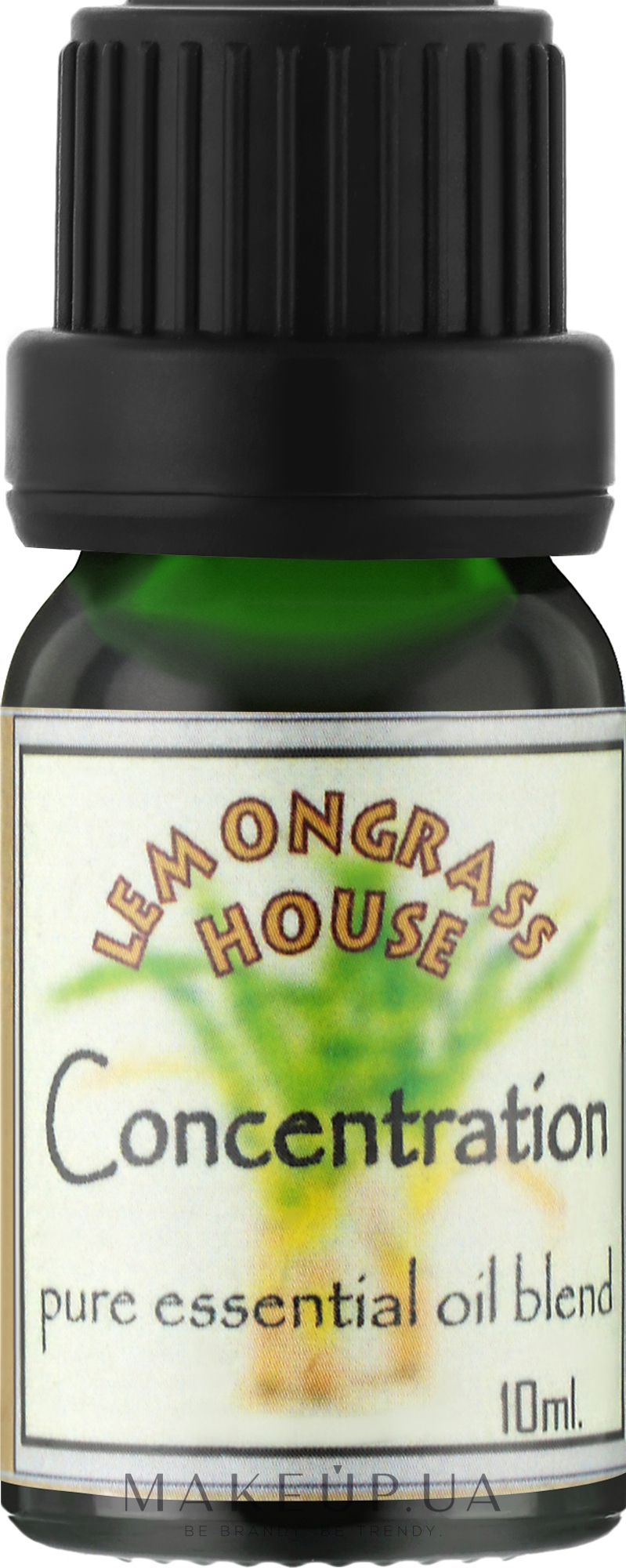 Суміш ефірних олій "Концентрація уваги" - Lemongrass House Concentration Pure Essential Oil — фото 10ml
