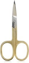 Ножницы для ногтей, золотые, 01-116 - Zauber Premium — фото N1