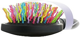 Расческа для объема "Rainbow Brush", черная - Beauty Look — фото N2