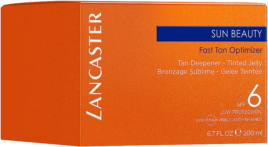 Гель для тела для усиления загара - Lancaster Sun Beauty Tan Deepener SPF6 — фото N3