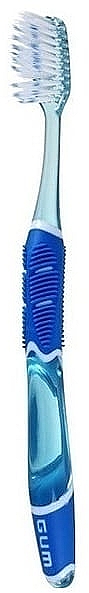 Зубная щетка, мягкая "Technique Pro", голубая - G.U.M Soft Compact Toothbrush — фото N1