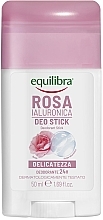 Парфумерія, косметика Дезодорант-стік "Троянда" з гіалуроновою кислотою - Equilibra Rosa Deodorant Stick