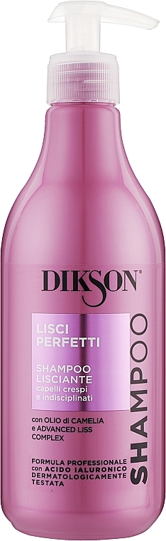 Шампунь для гладкости волос - Dikson Lisci Perfetti Shampoo — фото N1