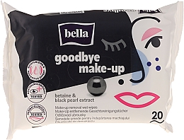 Салфетки влажные для снятия макияжа, 20шт. - Bella Make-up — фото N1
