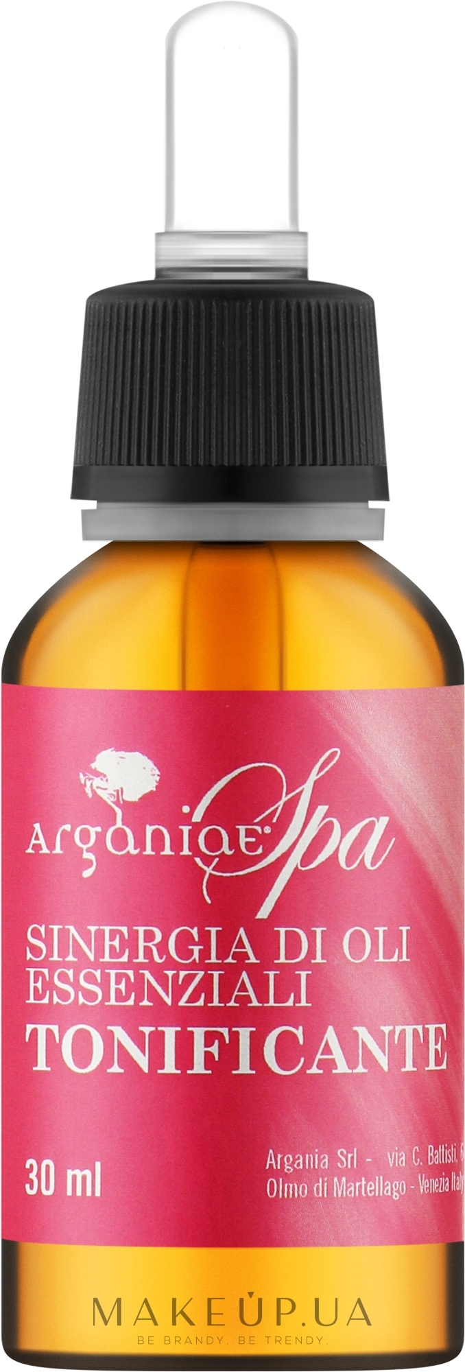 Синергическая смесь эфирные растительные масла с тонизирующей функцией - Arganiae Spa — фото 30ml