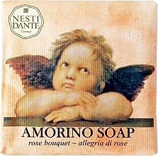 Духи, Парфюмерия, косметика Мыло "Букет роз" - Nesti Dante Amorino Rose Bouquet Soap 