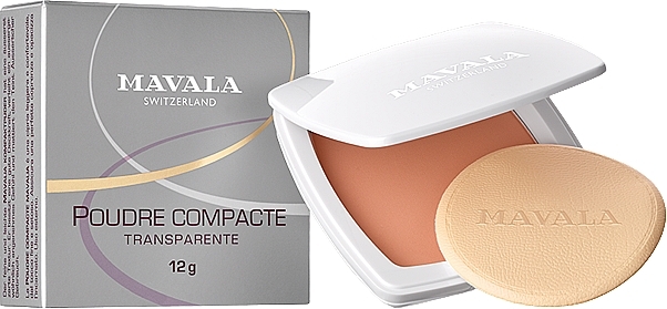 Пудра для лица - Mavala Transparent Pressed Powder — фото N1