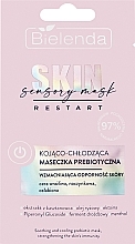 Успокаивающая и охлаждающая маска для лица с пребиотиками - Bielenda Skin Restart Sensory Soothing & Cooling Prebiotic Mask (пробник) — фото N1