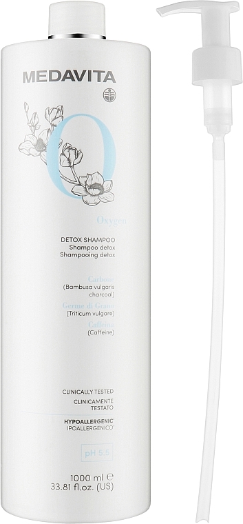 Відновлювальний шампунь-детокс з активним киснем - Medavita Oxygen Detox Shampoo — фото N3