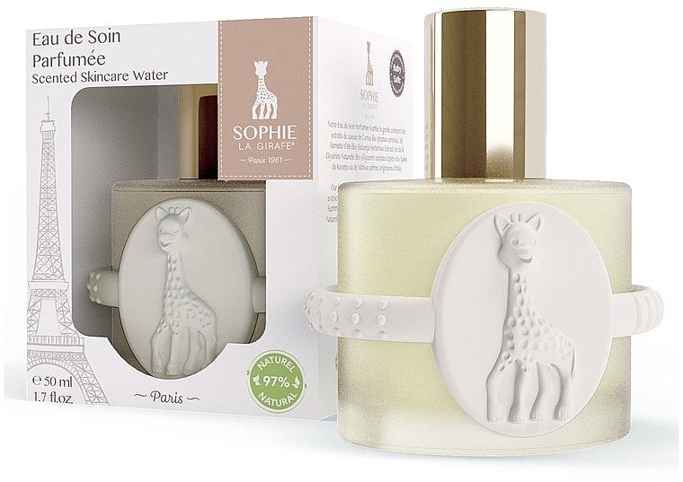 Parfums Sophie La Girafe Gift Set - Набор (scented/water/50ml + dentition/ring) — фото N1