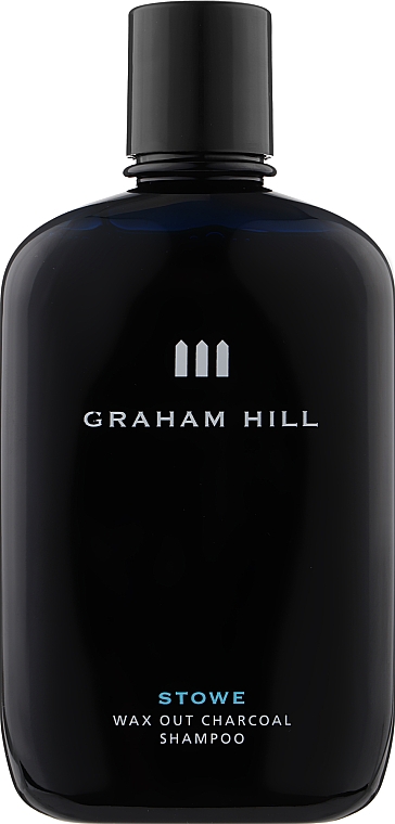 Шампунь для глибокого очищення з активованим вугіллям - Graham Hill Stowe Wax Out Charcoal Shampoo — фото N1