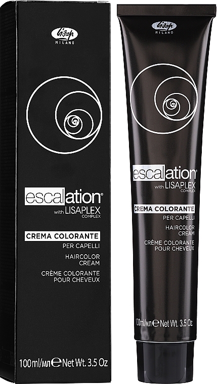 Крем-фарба для волосся - Lisap Escalation with Lispalex Complex Haircolor Cream — фото N1