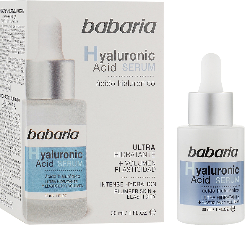 Сыворотка для лица с гиалуроновой кислотой - Babaria Hyaluronic Acid Serum