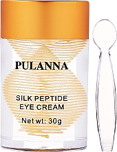 Духи, Парфюмерия, косметика Крем для век "Пептиды шелка" - Pulanna Silk Peptide Eye Cream 