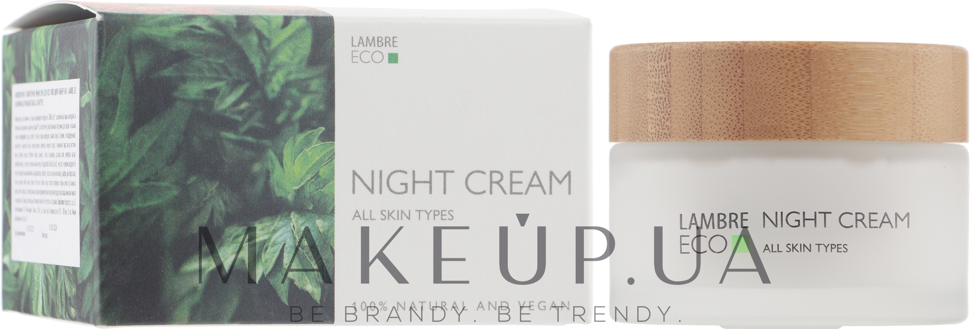 Нічний крем для обличчя - Lambre Eco Night Cream — фото 50ml