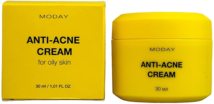 Крем для проблемної шкіри обличчя - MODAY Anti-Acne Cream  — фото N1