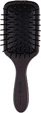 Парфумерія, косметика Щітка для волосся з дерева бубінга, маленька квадратна - Janeke Bubinga Wood Line