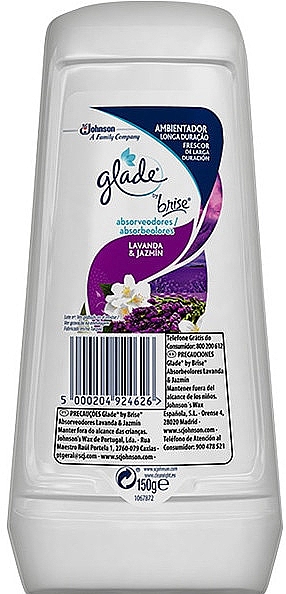 Освежитель воздуха гелевый "Жасмин и лаванда" - Glade Lavender & Jasmine — фото N1