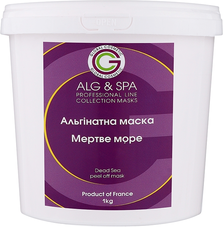 Альгінатна маска на основі грязі Мертвого моря - ALG & SPA Professional Line Collection Masks Dead Sea Peel Off Mask — фото N3