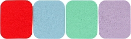 Набор спонжей для макияжа 4 в 1, Pf-135, разноцветные - Puffic Fashion — фото N1