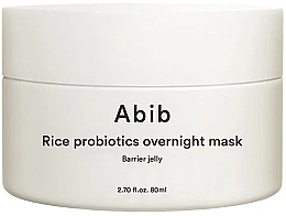 Ночная маска с пробиотиками риса - Abib Rice Probiotics Overnight Mask Barrier Jelly — фото N1