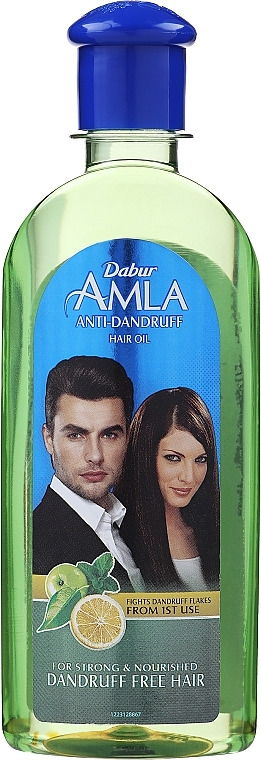 УЦЕНКА Масло для волос с лимоном от перхоти - Dabur Amla Hair Oil * — фото N1