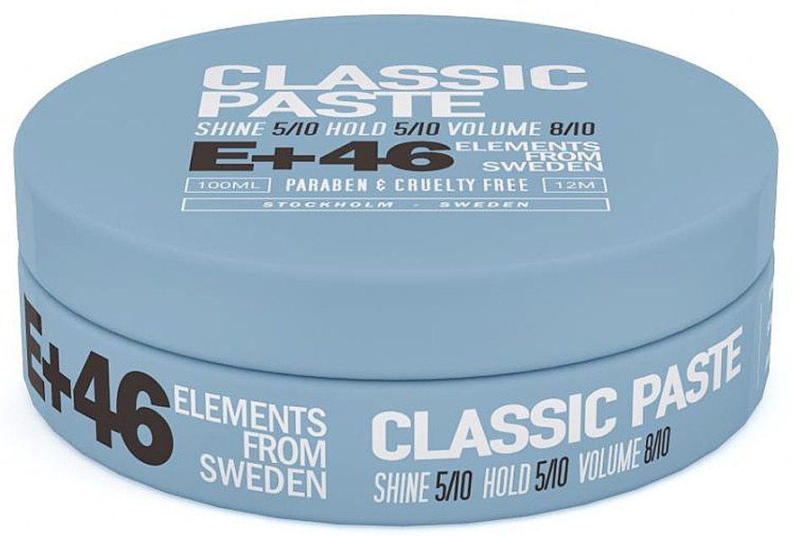Паста для укладки волос - E+46 Classic Paste — фото N1