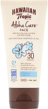 Духи, Парфюмерия, косметика Солнцезащитный лосьон для лица SPF30 - Hawaiian Tropic Aloha Care Protective Lotion SPF30