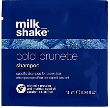 Парфумерія, косметика Шампунь для темного волосся - Milk_Shake Cold Brunette Shampoo (міні)