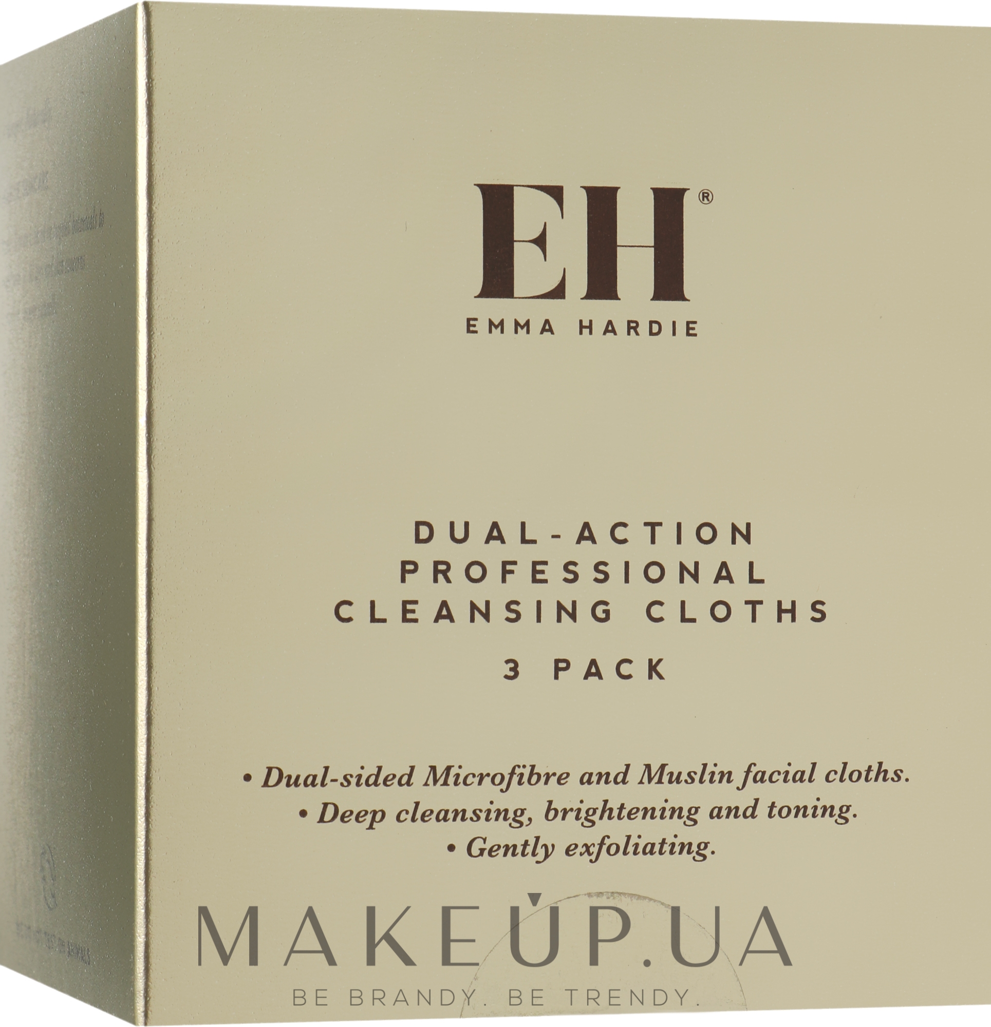 Муслиновые салфетки - Emma Hardie Skincare Dual Action Cleansing Cloths — фото 3шт