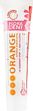 Парфумерія, косметика Зубна паста для дітей з кальцієм "Аромат апельсина" - Floralis Floradent
