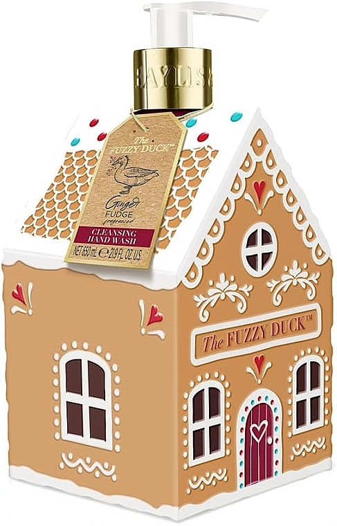 Рідке мило для рук - Baylis & Harding The Fuzzy Duck Winter Wonderland Festive Hand Wash & Ceramic Gingerbread House Gift Set — фото N1