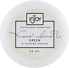 Духи, Парфюмерия, косметика Огуречная маска для лица "Green" - InJoy Care Line