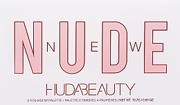 Палетка теней для век - Huda Beauty The New Nude Palette — фото N2