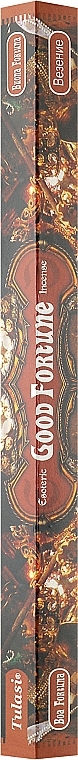 Вугільні пахощі "Фортуна" - Tulasi Good Fortune Incense Esoteric — фото N1