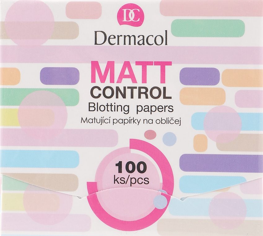 Матирующие салфетки для лица - Dermacol Matt Control Cleansing Wipes
