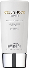 Духи, Парфюмерия, косметика Солнцезащитный крем для лица - Swiss Line Cell Shock White Invisible Bi-Phase Veil Spf 50