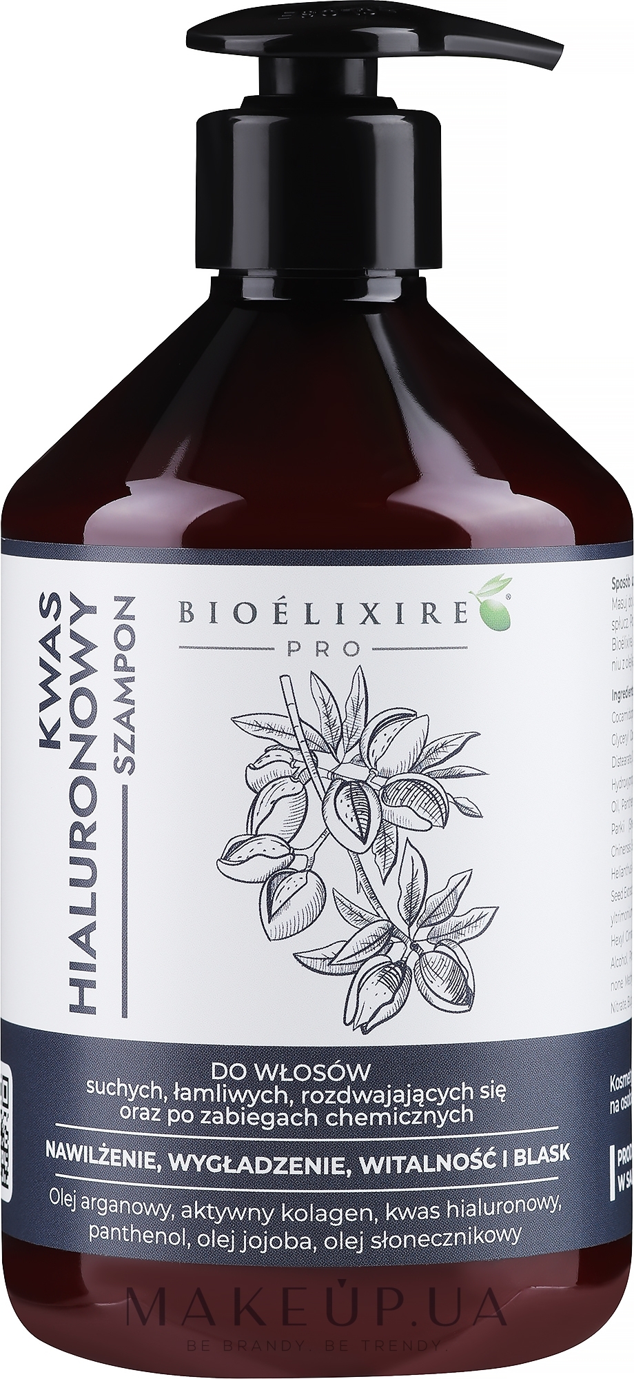 Увлажняющий шампунь для волос - Bioelixir Professional — фото 500ml