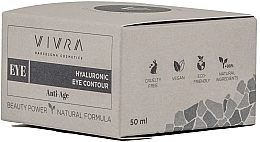 Крем для шкіри навколо очей - Vivra Hyaluronic Eye Contour Anti-Age — фото N3