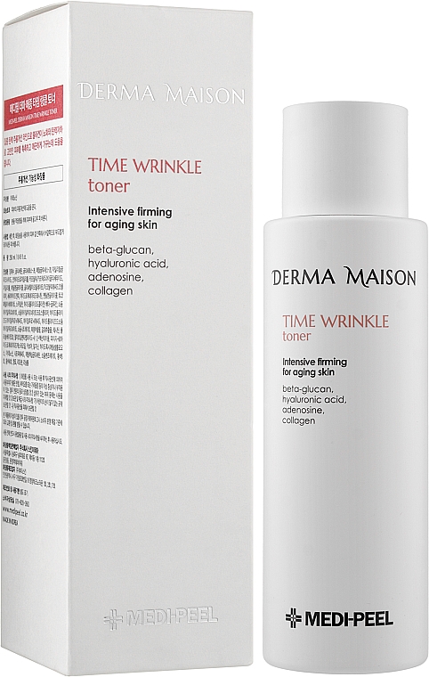 Антивіковий тонер для обличчя з колагеном - Medi-Peel Derma Maison Time Wrinkle Toner — фото N2