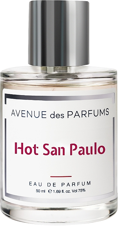 Avenue Des Parfums Hot San Paulo - Парфюмированная вода — фото N1