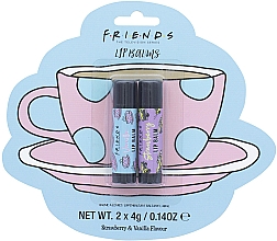 Парфумерія, косметика Набір бальзамів для губ - Paladone Beauty Friends Cup Lip Duo (lip/balm/2x4g)